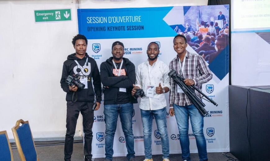 AFRICA DIGITAL COMMS - Agence de diffusion en direct ou live streaming à kinshasa et Lubumbashi, RDC . Agence de communication - DRC MINING WEEK 2023